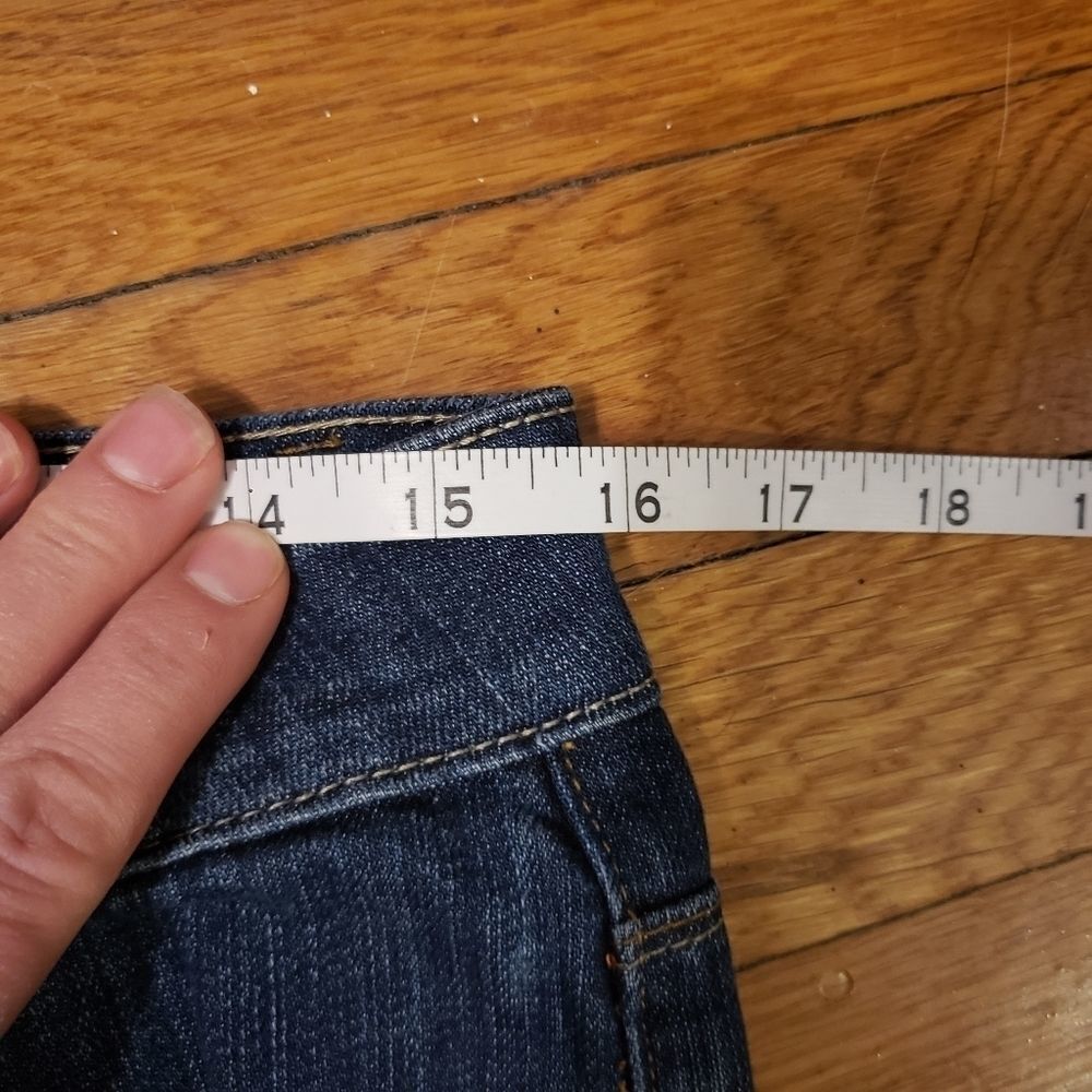 Chip and Pepper crop jeans cut off raw hem size 7 - Picture 8 of 11